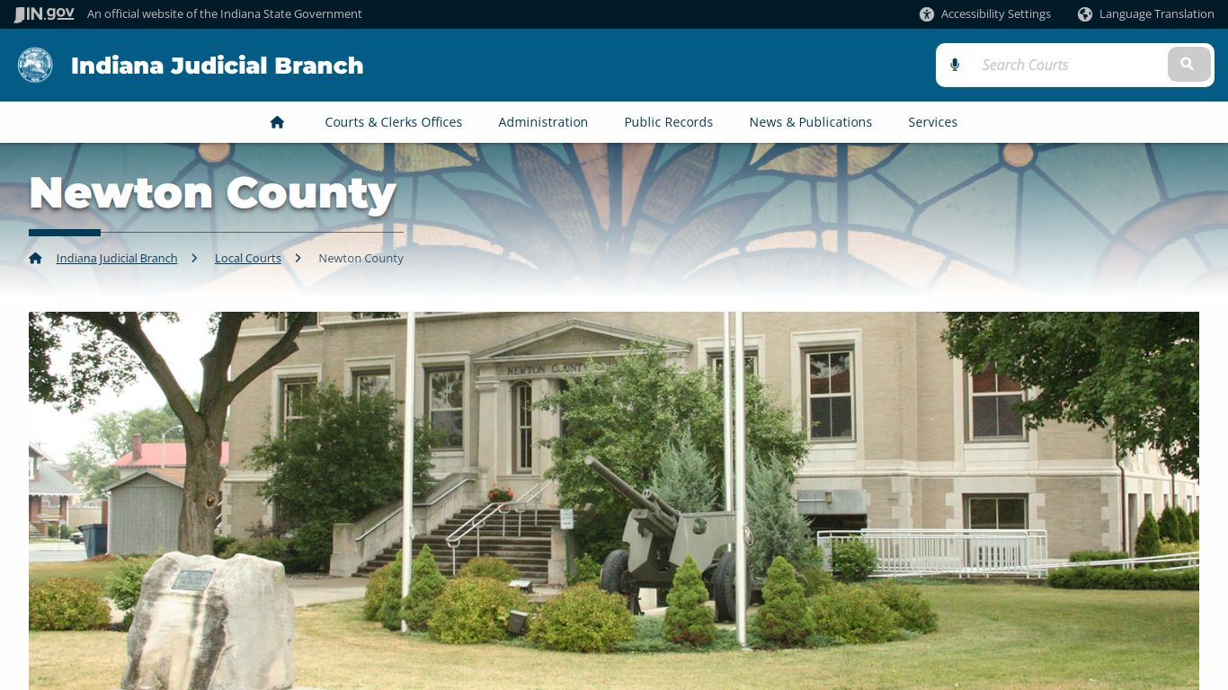 Courts: Newton County - IN.gov